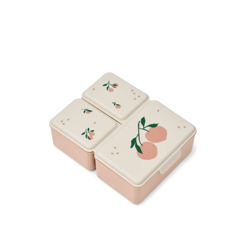 Liewood lunchbox Driss- Peach me / Sea shell