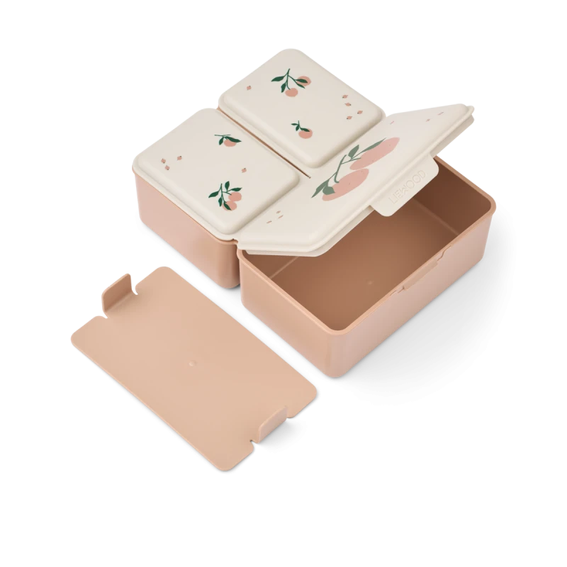 Liewood lunchbox Driss- Peach me / Sea shell