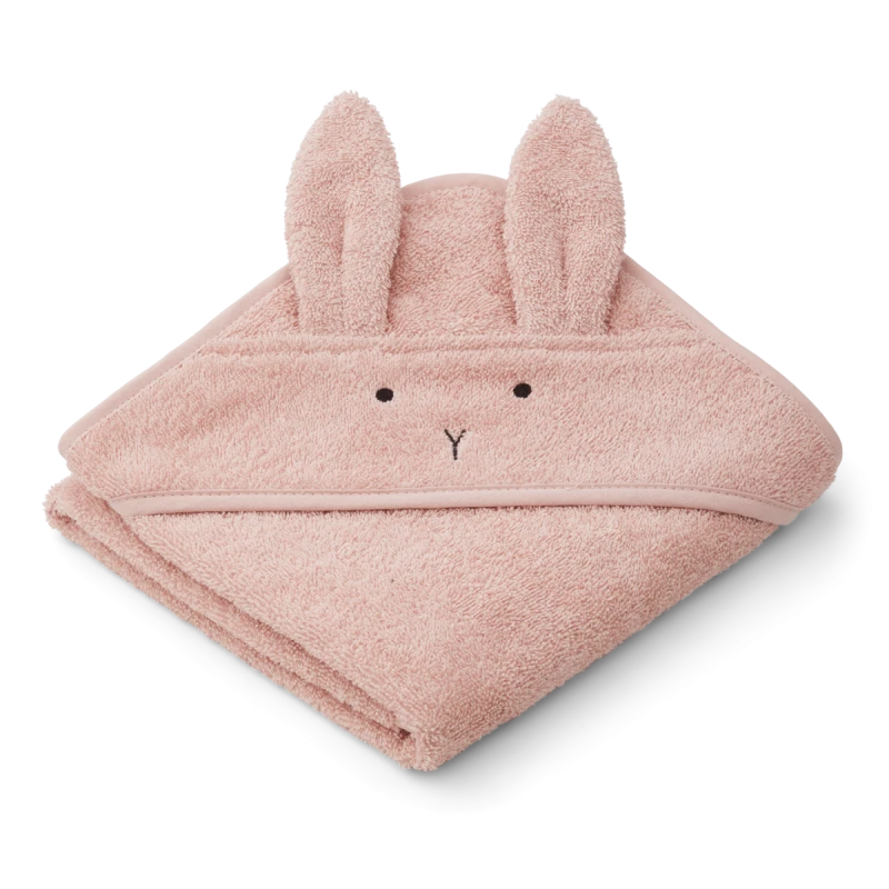 LIEWOOD ręcznik z kapturkiem Rabbit rose