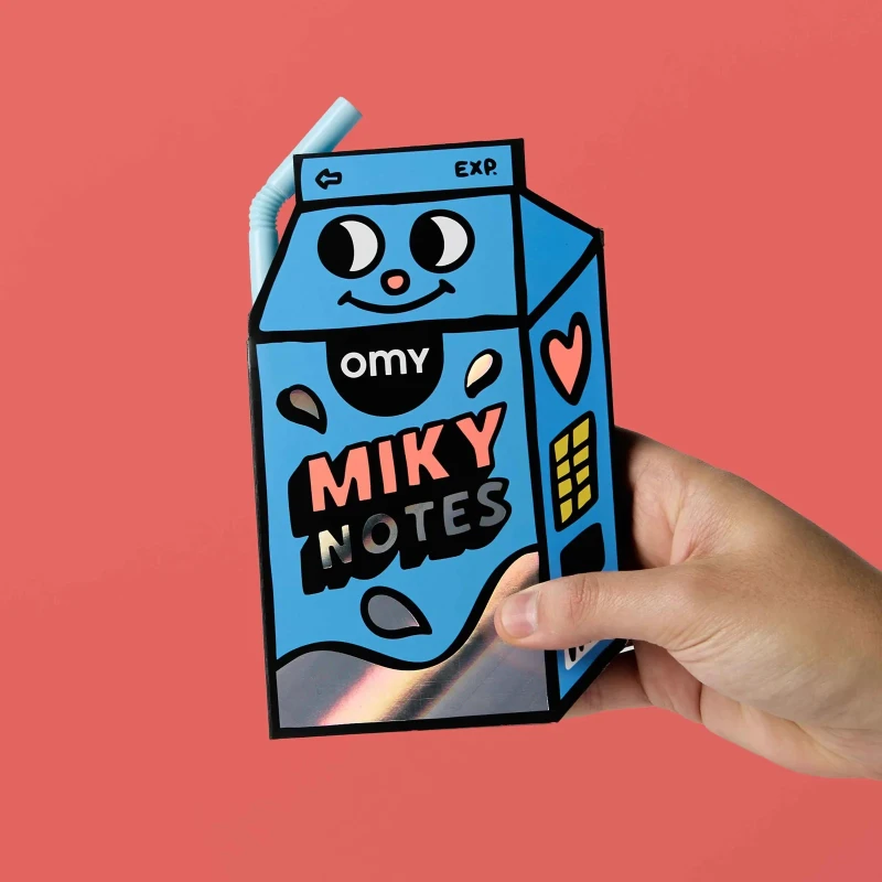 Omy Notatnik z karteczkami samoprzylepnymi - Miky