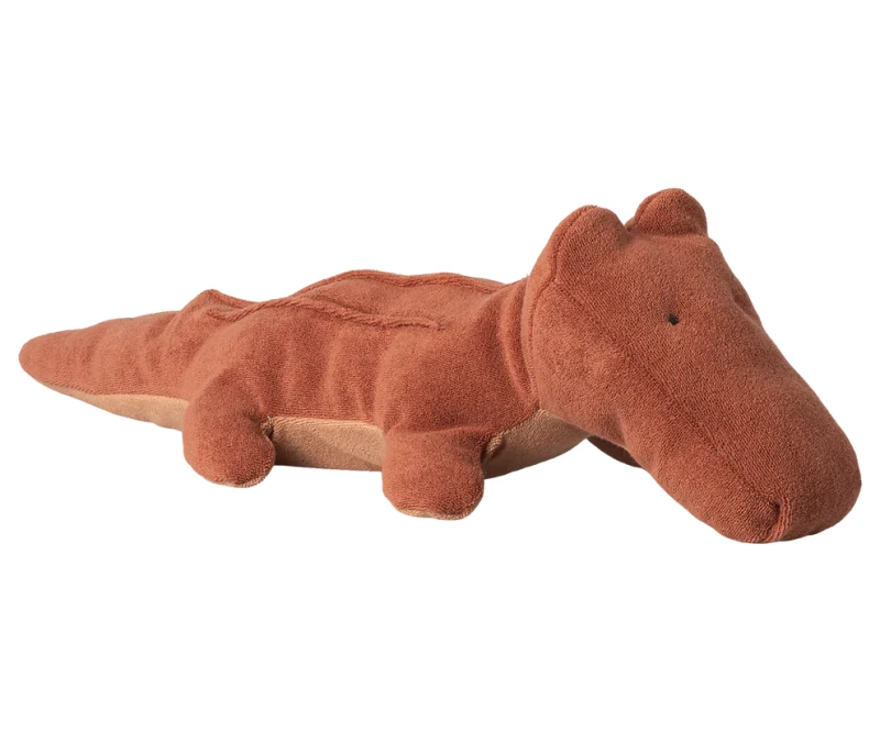 Maileg krokodyl średni różowy, Safari Friends