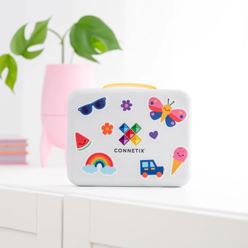 Connetix - podróżny zestaw mini klocków magnetycznych 32 elementy