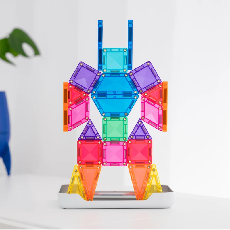 Connetix - podróżny zestaw mini klocków magnetycznych 32 elementy