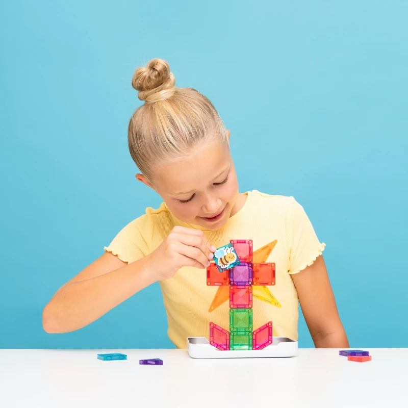 Connetix - podróżny zestaw mini klocków magnetycznych 32 elementy