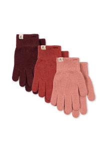 Konges Sløjd rękawiczki Filla 3pack Rose Mix