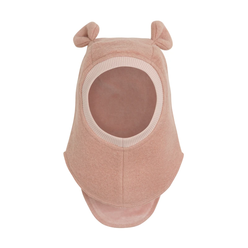 HUTTELIHUT czapka kominiarka z wełny merino Rose Melange 