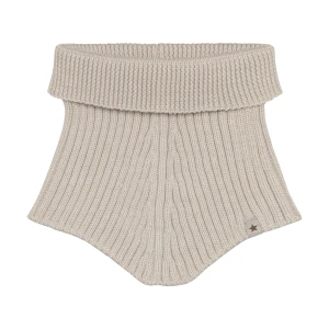 HUTTELiHUT komin z wełny merino dla dzieci Sand Melange