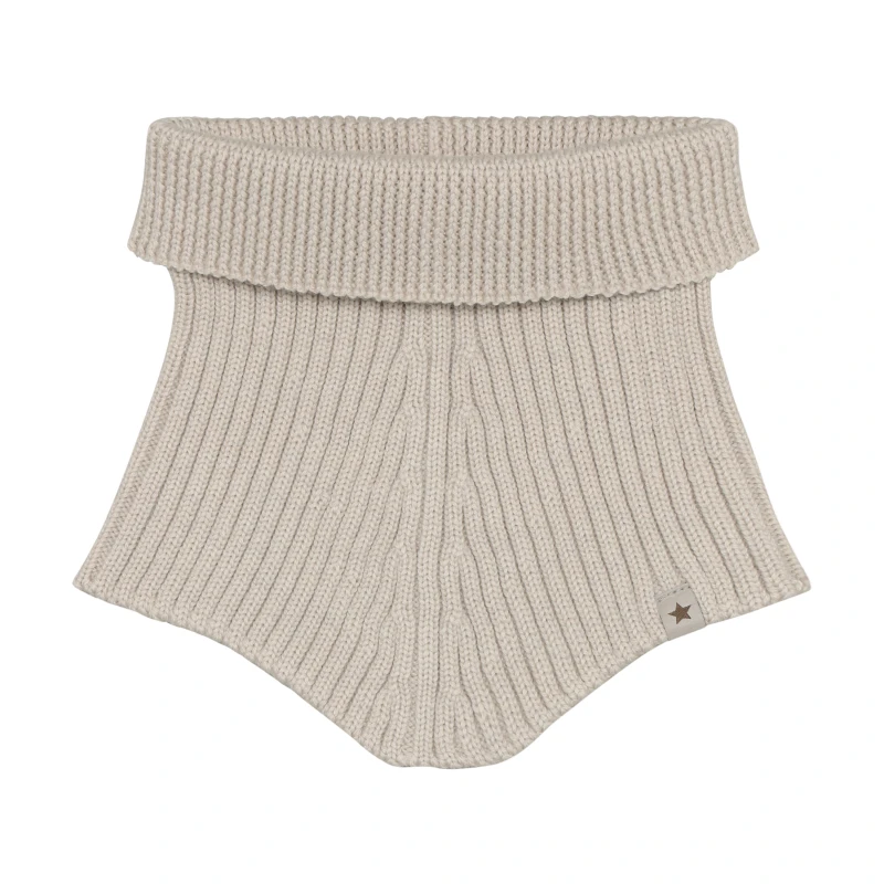 HUTTELiHUT komin z wełny merino dla dzieci Sand Melange
