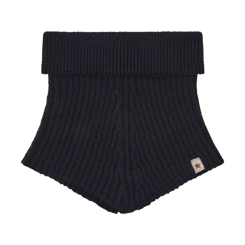 HUTTELiHUT komin z wełny merino dla dzieci Dark Navy