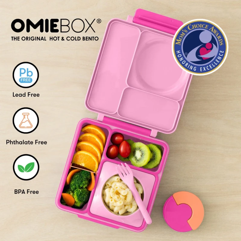 OMIEBOX lunch box z termosem, Pixie Pink 