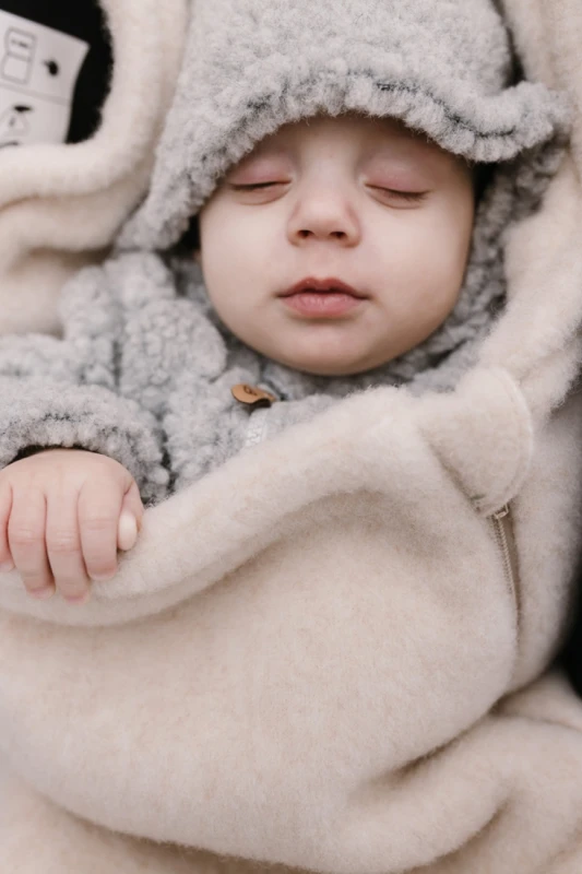 Zaffiro Śpiworek wełniany Mini Sierra 0-18m beżowy
