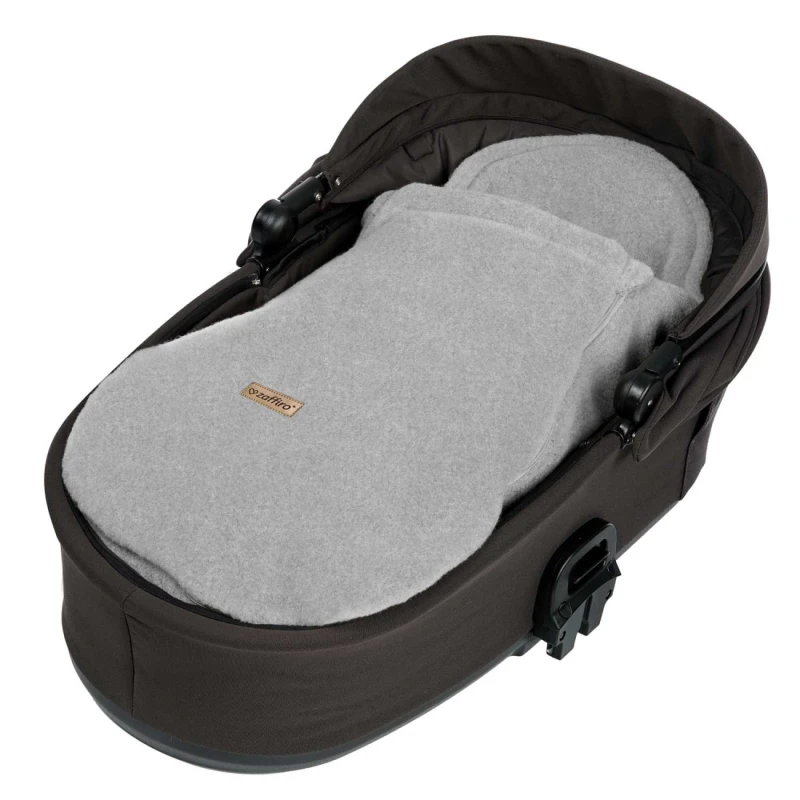 Zaffiro Śpiworek wełniany Mini Sierra 0-18m szary
