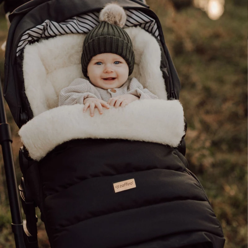 Zaffiro Regulowany śpiwór iGrow Aspen 0-36m czarny