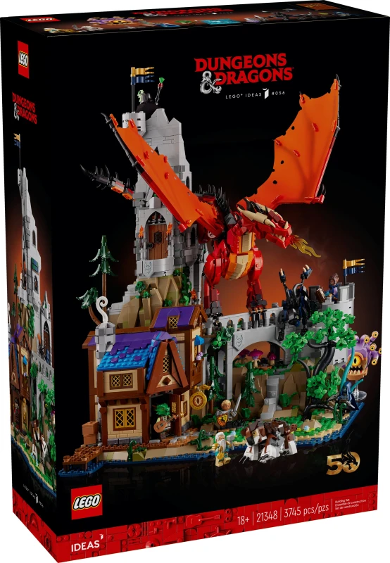 LEGO® 21348 Ideas - Dungeons & Dragons: Opowieść czerwonego smoka
