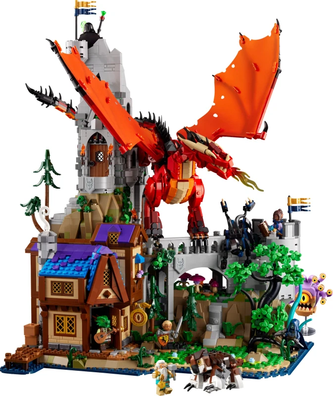 LEGO® 21348 Ideas - Dungeons & Dragons: Opowieść czerwonego smoka