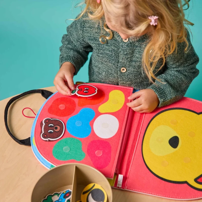 Omy Miękka Książeczka Montessori Kształty i Kolory