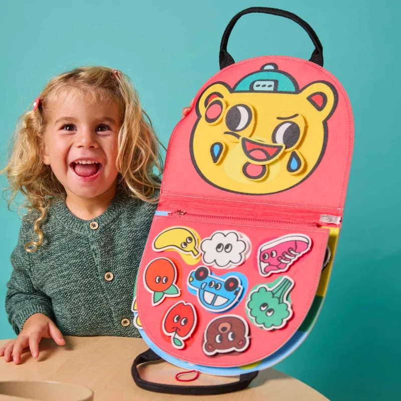 Omy Miękka Książeczka Montessori Kształty i Kolory