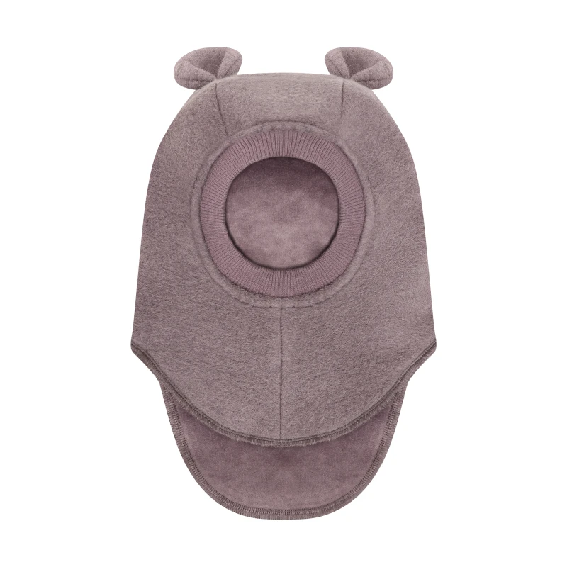 HUTTELIHUT kominiarka z wełny merino z uszami misia Moonscape