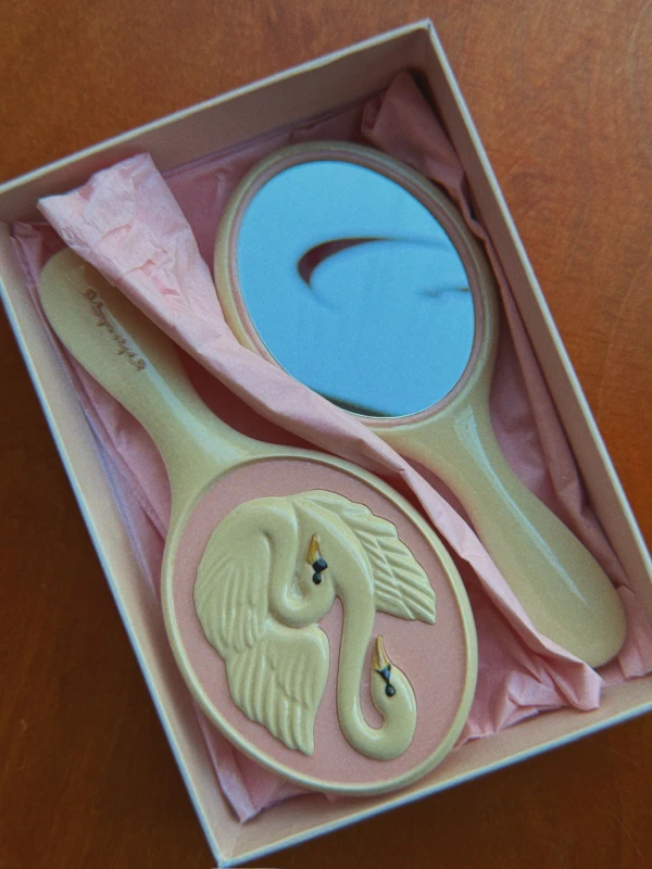 Konges Sløjd zestaw do włosów, Swan Beauty Set