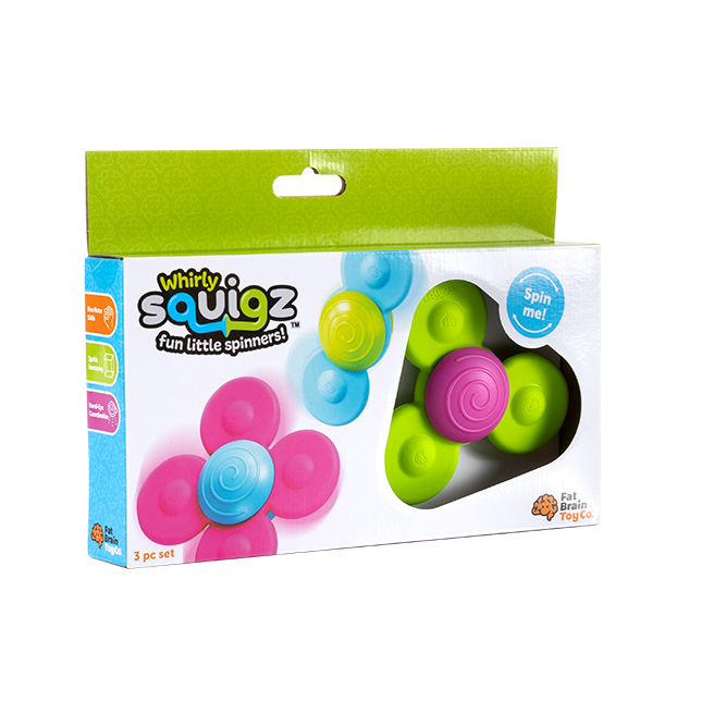 Fat Brain Toy Wirujące Przyssawki Whirly Squigz