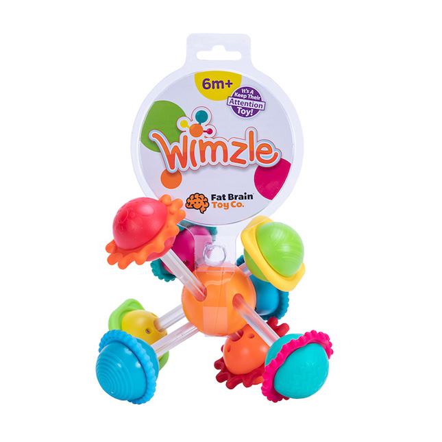 Fat Brain Toy Grzechotka Wimzle - Sensoryczna Przygoda