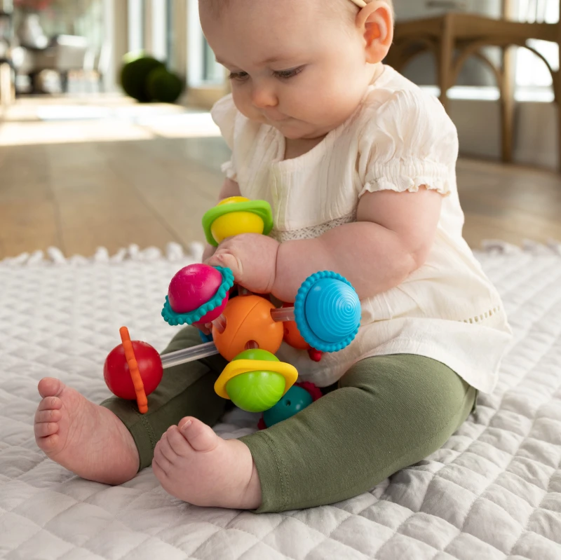 Fat Brain Toy Grzechotka Wimzle - Sensoryczna Przygoda