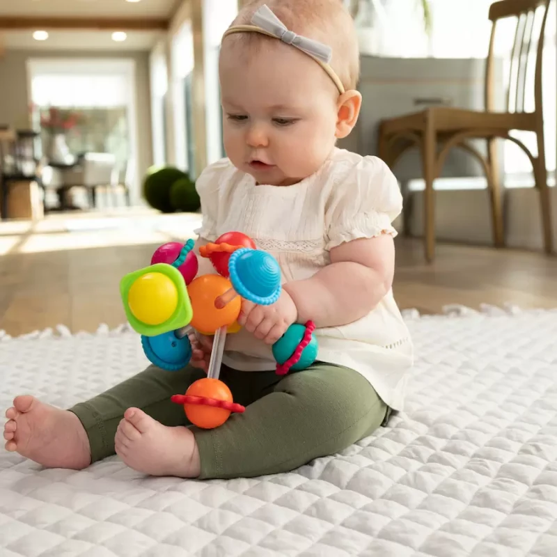 Fat Brain Toy Grzechotka Wimzle - Sensoryczna Przygoda