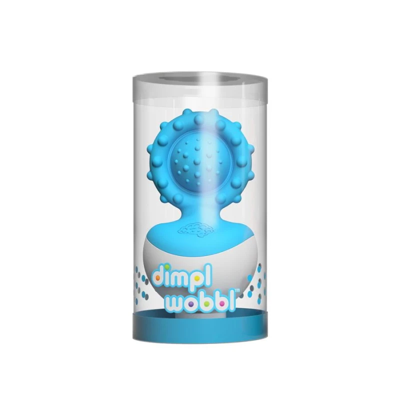 Fat Brain Toy Gryzak Wańka Wstańka - Niebieski