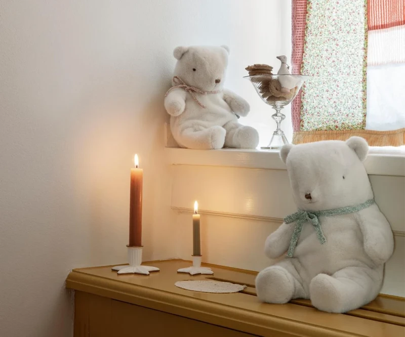 Maileg pluszowy miś Teddy biały 24 cm