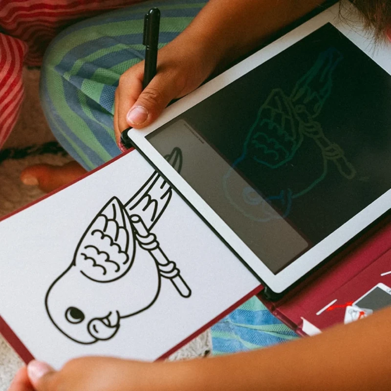 Kidywolf pad rysunkowy z papierem do kalek Pets