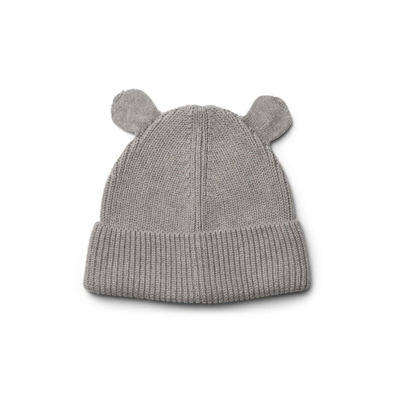 LIEWOOD czapka z uszami, Gina Beanie - Grey melange