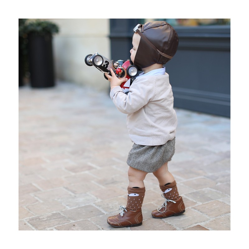 BAGHERA, samochodzik wyścigowy Racing Car Silver