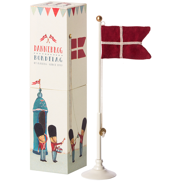 Maileg Danish flag, flaga Danii 25,5cm