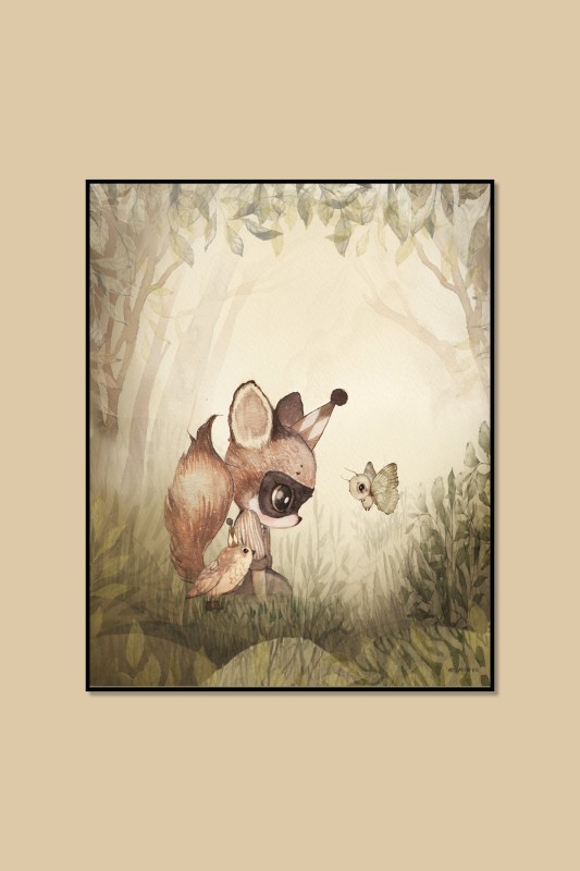MRS MIGHETTO PLAKAT, MR NOAH 50x40 cm