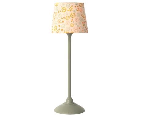 Maileg lampa podłogowa, MINIATURE FLOOR LAMP - MINT