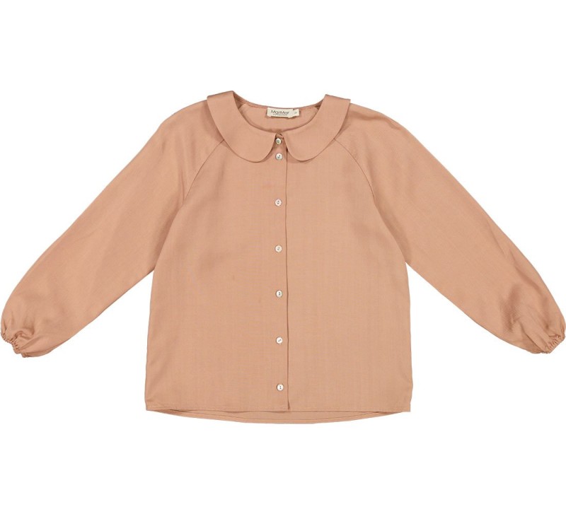 Mar Mar Copenhagen, bluzka, Tammes Blouse - Rose Brown