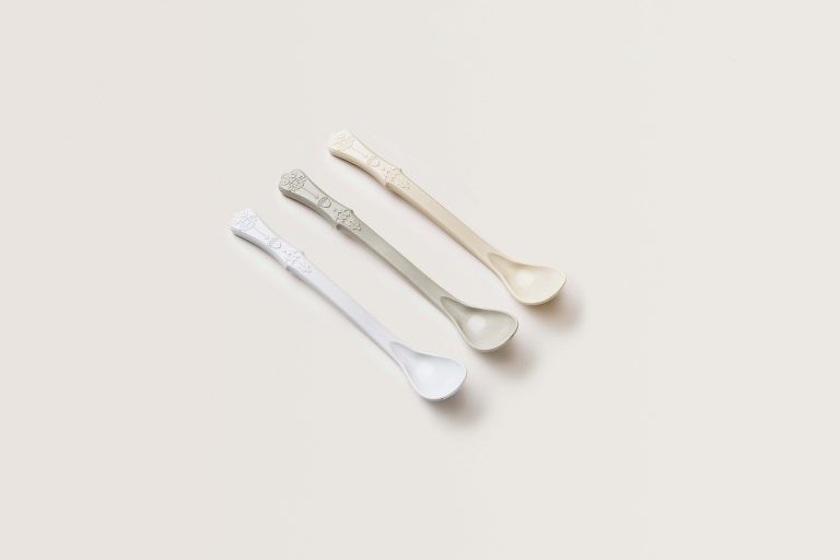 Garbo & Friends, łyżeczki plastikowe 3 sztuki, Pebble Spoons