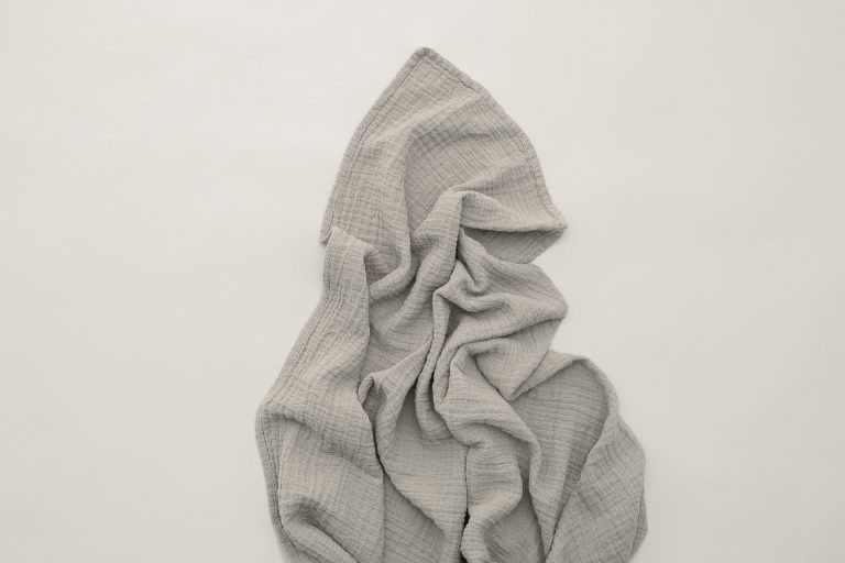 Garbo & Friends, otulacz muślinowy 110x110cm, Thyme Muslin Swaddle Blanket
