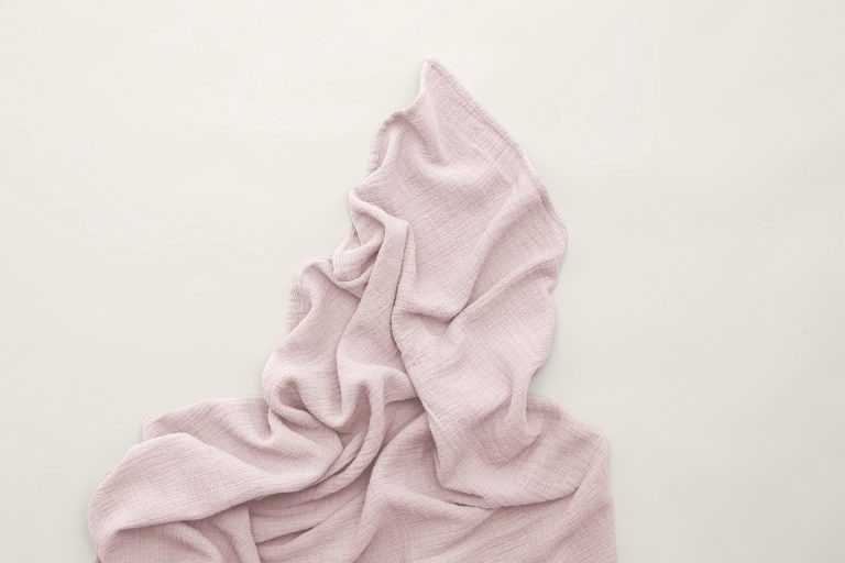 Garbo & Friends, otulacz muślinowy 110x110cm, Calamine Muslin Swaddle Blanket