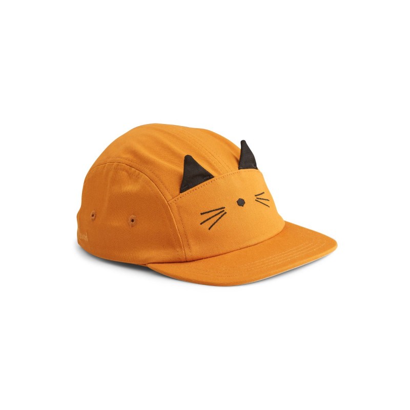 LIEWOOD czapka z daszkiem, Rory Cap - Cat mustard