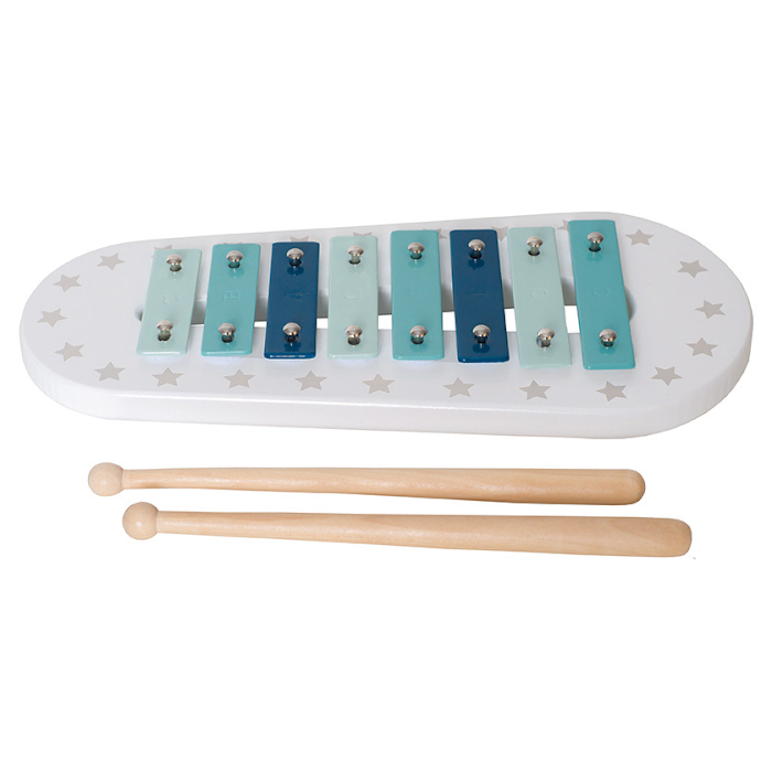 JABADABADO cymbałki , ksylofon niebieski, Xylophone blue