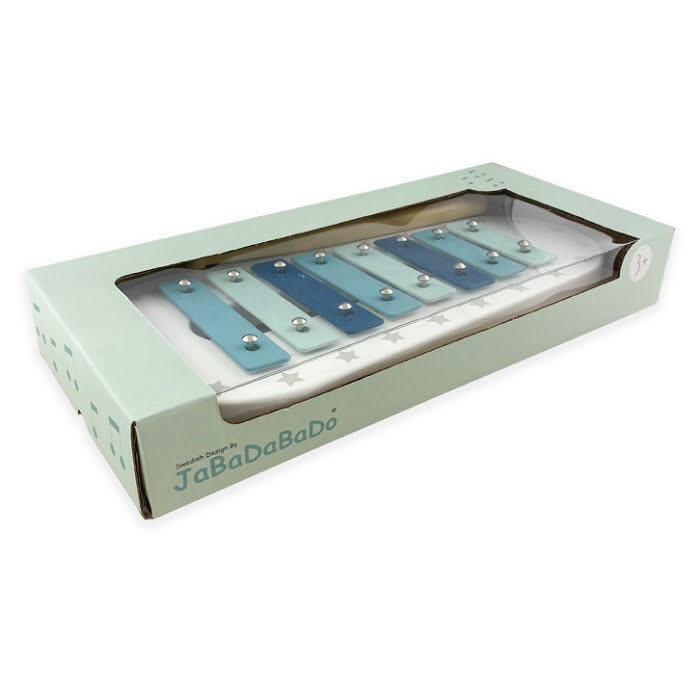 JABADABADO cymbałki , ksylofon niebieski, Xylophone blue