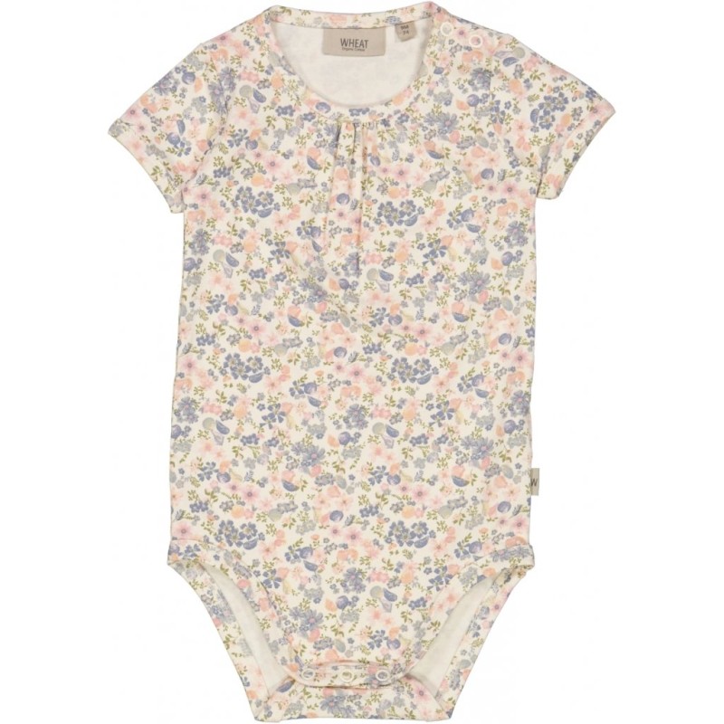 WHEAT, Jersey Body SS flowers and seashells
