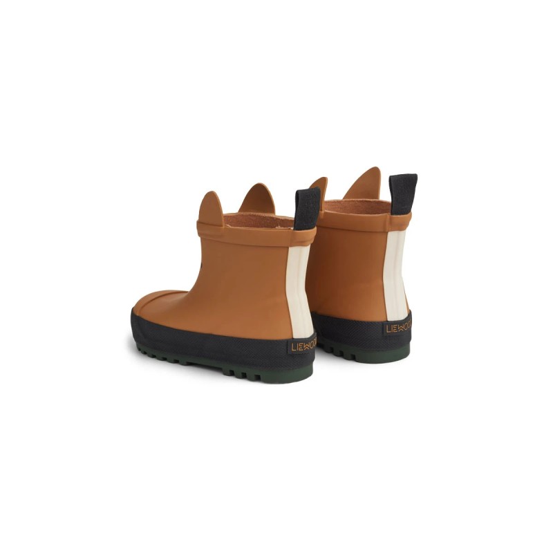 LIEWOOD, kalosze z naturalnego kauczuku, Tekla Rain Boot - Rabbit mustard mix