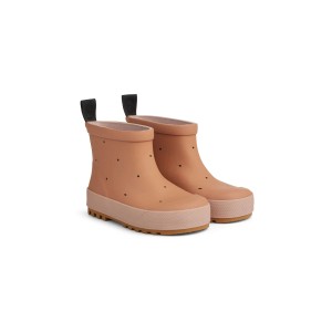 LIEWOOD, kalosze z naturalnego kauczuku, Tekla Rain Boot - Classic dot tuscany rose mix